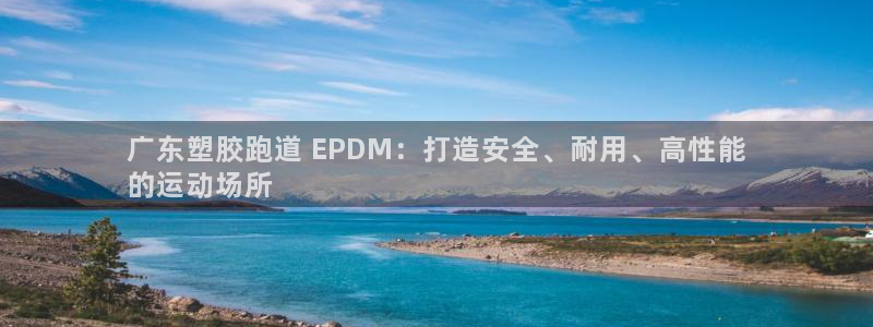 尊龙手机官方客户端下载安卓：广东塑胶跑道 EPDM：打造安全、耐用、高性能
的运动场所